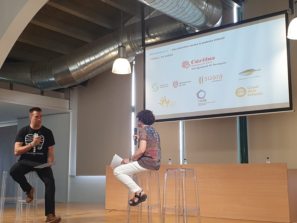 #Invulnerables jornada per a empreses  a <a href="/ViladeSalt/">Ajuntament de Salt</a> amb <a href="/sorluciacaram/">Sor Lucía Caram</a>  <a href="/FundlaCaixaCAT/">Fundació ”la Caixa”</a> i <a href="/caritasgirona/">Càritas Diocesana de Girona</a> per comèixer i participar programa <a href="/invulneraproj/">#INVULNERABLES</a> Iniciativa contra la pobresa infantil. Sumar <a href="/cambragirona/">Cambra de Girona</a>