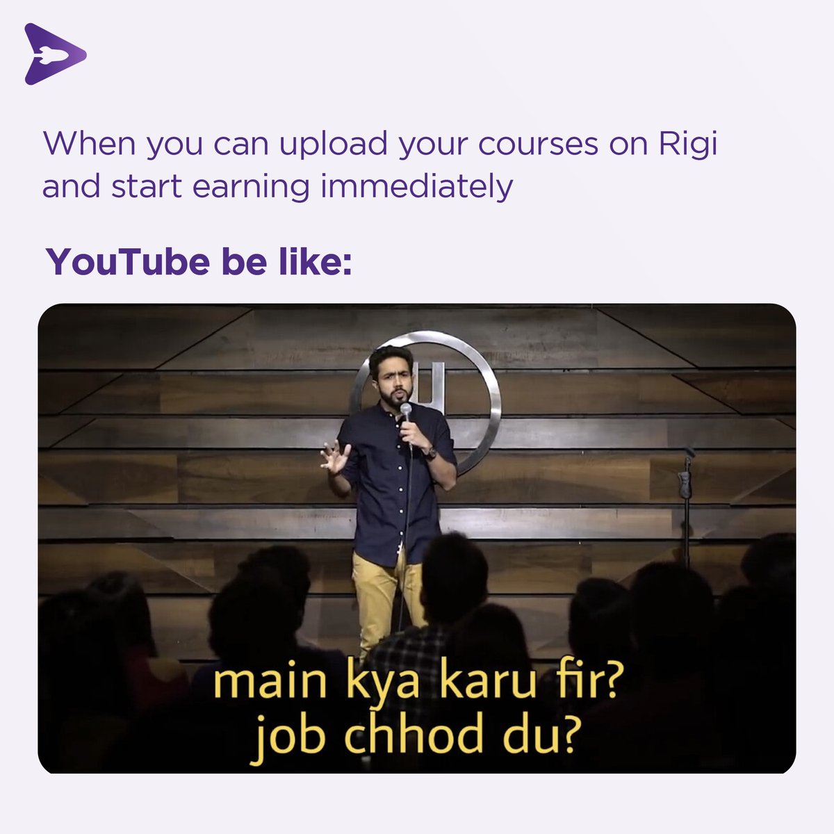 rigi_app's tweet photo. Create your own course on Rigi today & start earning! π
#rigiapp #rigicourse #contentcreators #education #coursecreator #educator #tutorialsvideos #workshops #creatoreconomy https://t.co/1QMaJrcZnZ