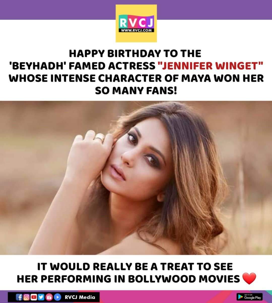 Happy Birthday Jennifer Winget!   
