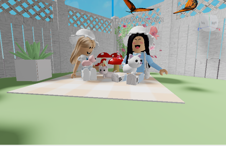 lyra_players's tweet photo. aww cute cats 
#cats #avators #girls #roblox #gfx #fun #garden #madebyme #robloxstudio #Eshaal_Gaming1 https://t.co/e8rMecCk0d