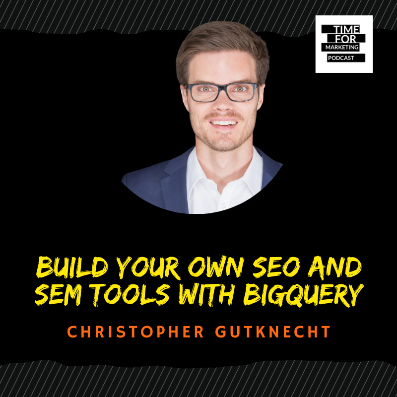 You should create your own tools to be better at #SEM and #SEO says <a href="/ChrisGutknecht/">Chris Gutknecht</a> in episode #44 that you can find on time4marketing.com