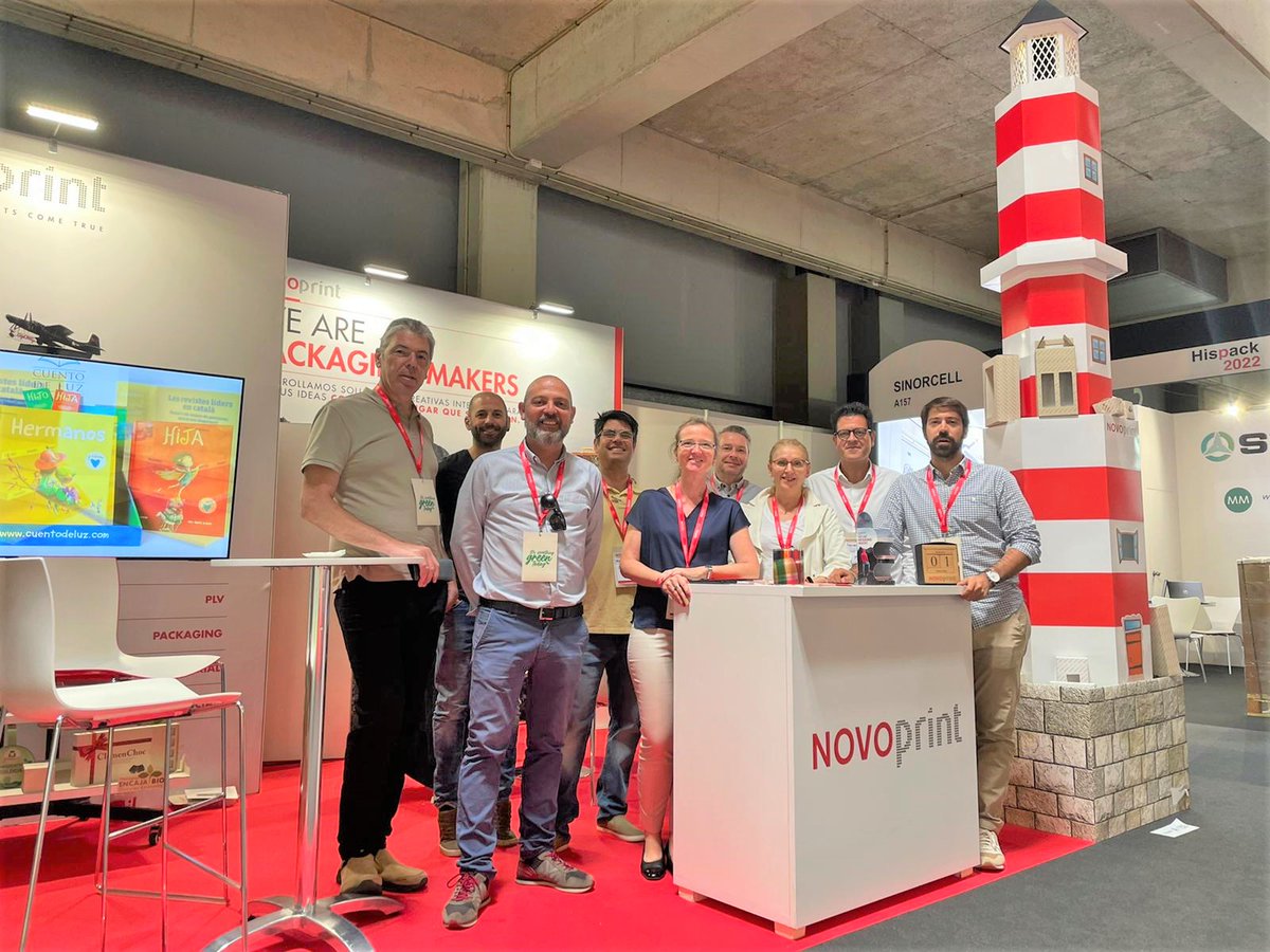 novoprintes's tweet photo. El equipo de @novoprintes quiere agradecer a todas las personas que visitaron nuestro stand en @Hispackbcn y se interesaron por nuestros productos.
¡Muchas gracias a todos por vuestra visita!
#NOVOPRINT #HISPACK #HISPACK2022 #Graphispag #Graphispag2022 #Barcelona https://t.co/hR3h806p2D