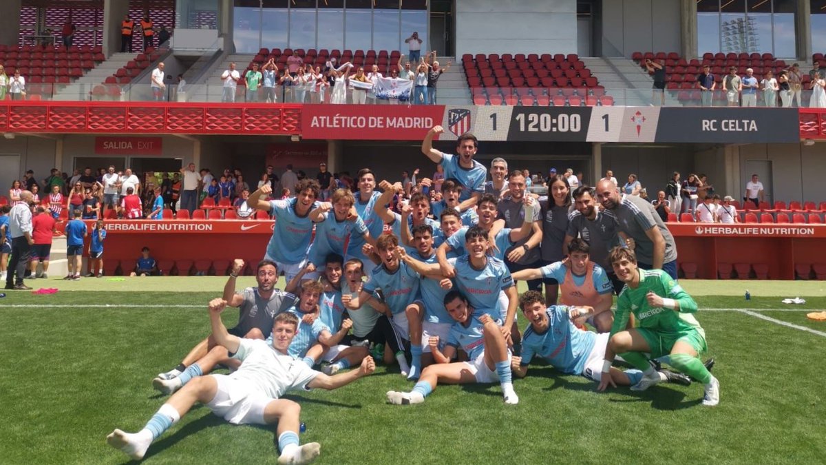 🏆 O <a href="/CanteiraCeleste/">Canteira Celeste</a>, na FINAL FOUR da Copa de Campións xuvenil!!

➡️ O conxunto olívico disputará a semifinal este mércores 1 de xuño en Las Rozas ante o <a href="/FCBarcelona_es/">FC Barcelona</a> 

🆚 Os outros dous clasificados son o <a href="/AthleticClub/">Athletic Club</a> e o <a href="/RBetisCantera/">Real Betis Cantera</a> 

🔗 buff.ly/3N4yrSG