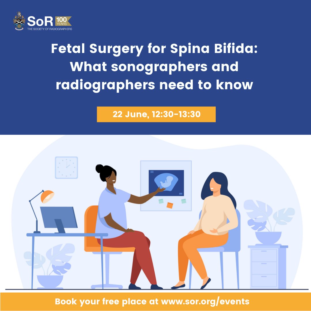 📣 New webinar alert! Join us for this lunchtime webinar to hear everything you need to know about fetal surgery for spina bifida. Learn how the surgery is performed and its implications for pregnancy outcomes. <a href="/SCoRMembers/">SCoR Members</a> register for free here 👉 bit.ly/3NFpWgr