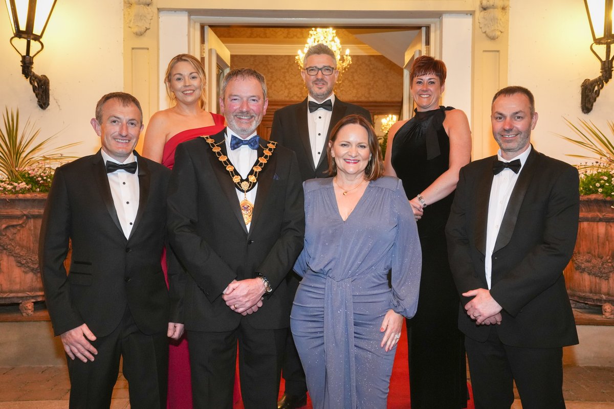 IPCMouldings's tweet photo. We were delighted to attend the Mayor of Mid and East Antrim’s Ball last Saturday @GalgormResort.
Congratulations to the Mayor, Cllr William McCaughey from all the team at #IPCMouldings for raising monies for his charities.
#InjectionMoulding #ManfacturingNI #MEA #MayorsBall https://t.co/eBpBwV7kUk