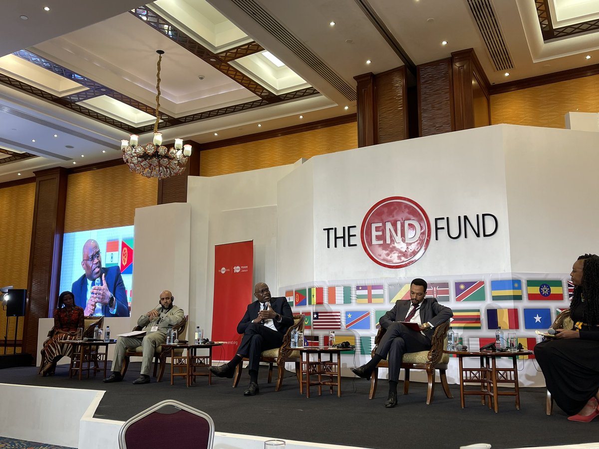 So impressed by these government leaders from Kenya, Mali and Ethiopia discuss the importance of local financing and community and country ownership to #BeatNTDs #EFLearningSummit #ENDNTDs