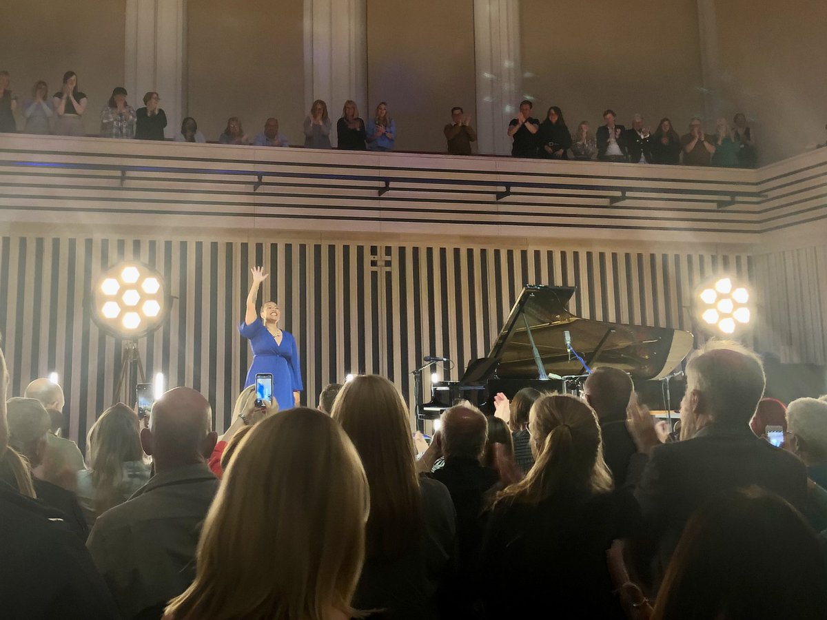 BC_Riverside's tweet photo. The sheer joy of live music… A brilliant evening with @emelisande and @blairdaviemusic in the stunning setting of @StollerHall 
#BrighterDaysTour #LetsSayForInstance https://t.co/PJKNH3y3vm