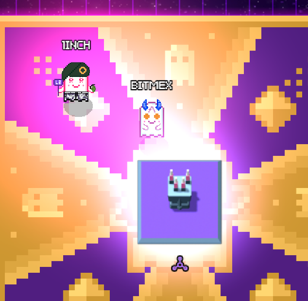 DefinityGG's tweet image. bumped into our fellow &quot;exchange name&quot; #aavegotchi on our plot! 😆