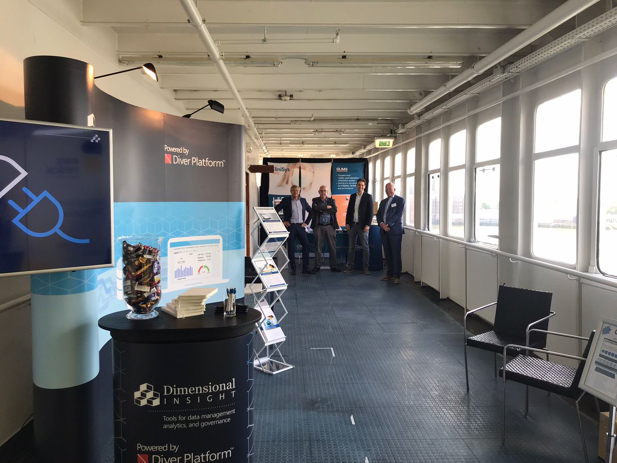 Dimins_NL's tweet image. Vandaag zijn wij te vinden op het voorjaarscongres van de Nederlandse Vereniging voor Klinische Chemie en Laboratoriumgeneeskunde op de SS Rotterdam. 
We nodigen u graag uit bij stand #22 voor een kop koffie, uitleg of een demo van het Diver Platform. 
ow.ly/5SNa50JkFqZ