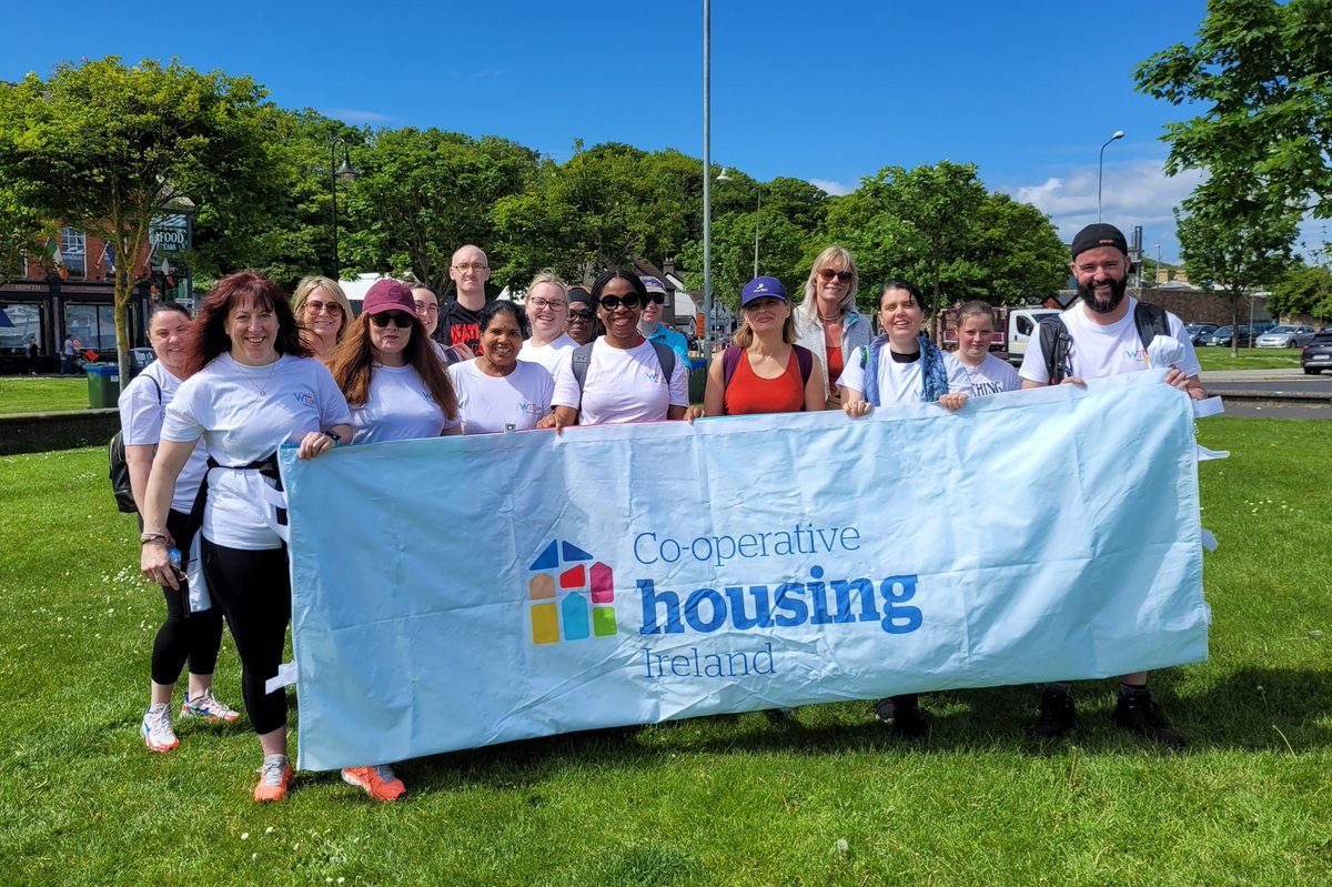coophousingie's tweet photo. This weekend, the first of a series of #WalkToConnect walks took place in Howth for CHI Members and staff members from the greater Dublin area (and further afield!).
Walkers were blessed with great weather for the day out!
#CHICommunity https://t.co/ikq5T97I98