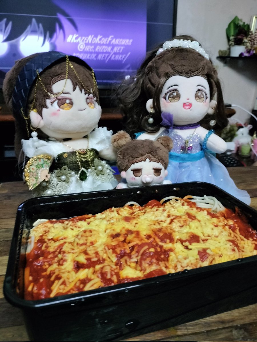 M_Annie03's tweet photo. At dahil nanalo... MAY PA SPAGHETTI SILA!! 😍😍😍🍝🍝
With Doll Mommy @eriroxas1 and her babies Mei Ying and Suo'er
#spaghettigoddess #BJYXDolliversePH2022
#happybabies https://t.co/nadK7PnmMV