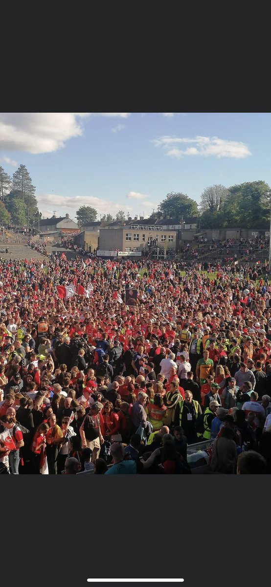 The best part of y’day was seeing what it means to the people of Derry.I am biased but there is nothing quite like GAA on this island! Now the youth of Derry have seen how special it is!That is more important than anything! Up Derry