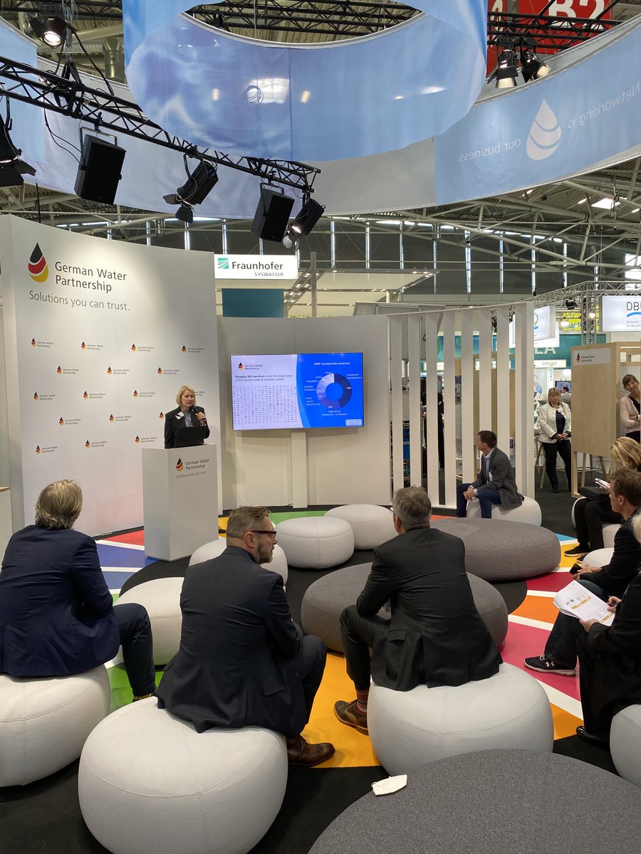 🇨🇦 companies received by German Water Partnership CEO Julia Braune #IFAT2022 ⁦<a href="/CanEmbGermany/">Canada in Germany</a>⁩