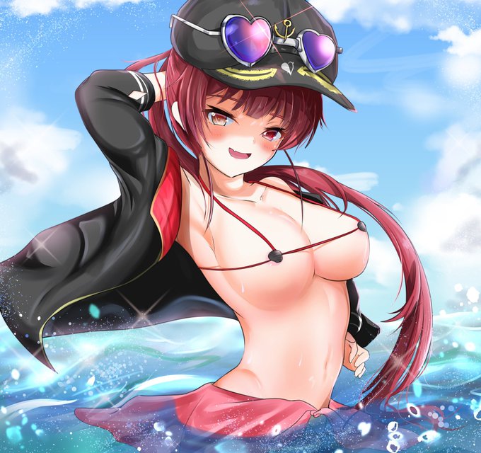 #マリンのお宝
しじみビキニはセーフ? 