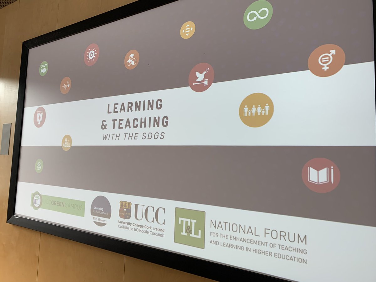 Launch of <a href="/UCC/">UCC Ireland</a> digital badge in Learning and Teaching with SDGs. <a href="/johbees/">John O'Halloran</a> <a href="/cath_omahony/">Meme Kombat Customer Support</a> <a href="/mariakirrane/">Dr Maria Kirrane</a> <a href="/JohnBarimo/">John Barimo</a> <a href="/ForumTL/">National Forum T&L</a> <a href="/GreenCampusUCC/">UCC Green Campus</a> <a href="/SDGaction/">UN SDG Action Campaign</a> <a href="/UCC_CIRTL/">CIRTL (Archive)</a>