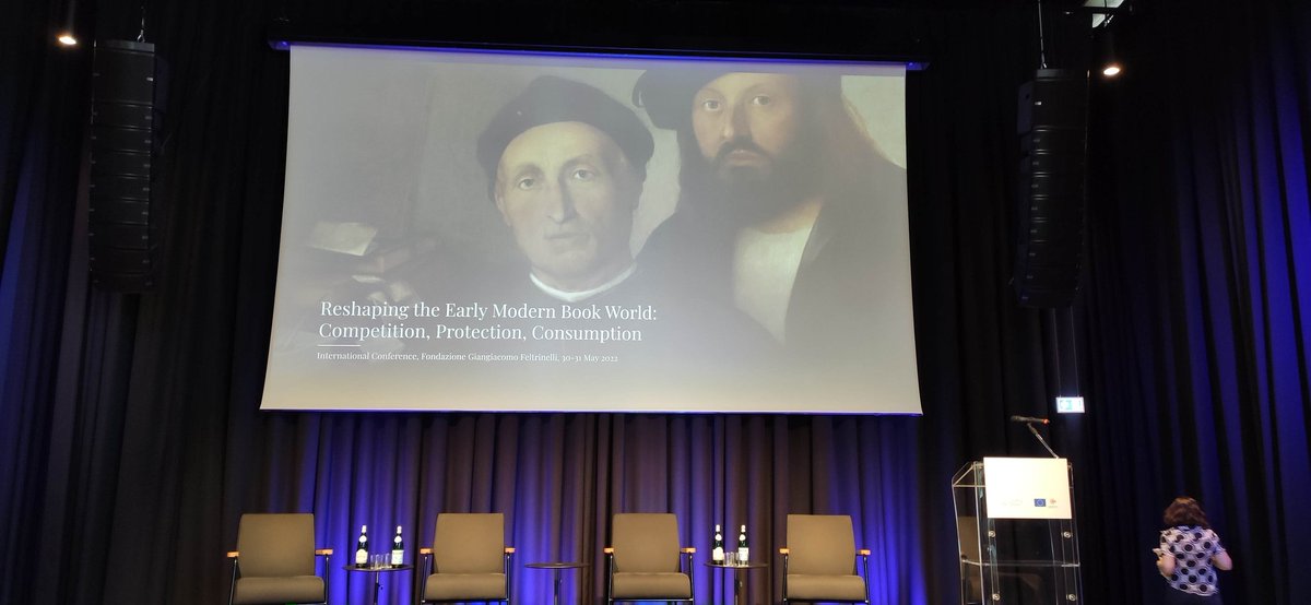 Last minute preparations and then we kick off our conference. 

Really looking forward to 3 days of discussing early modern books 📚