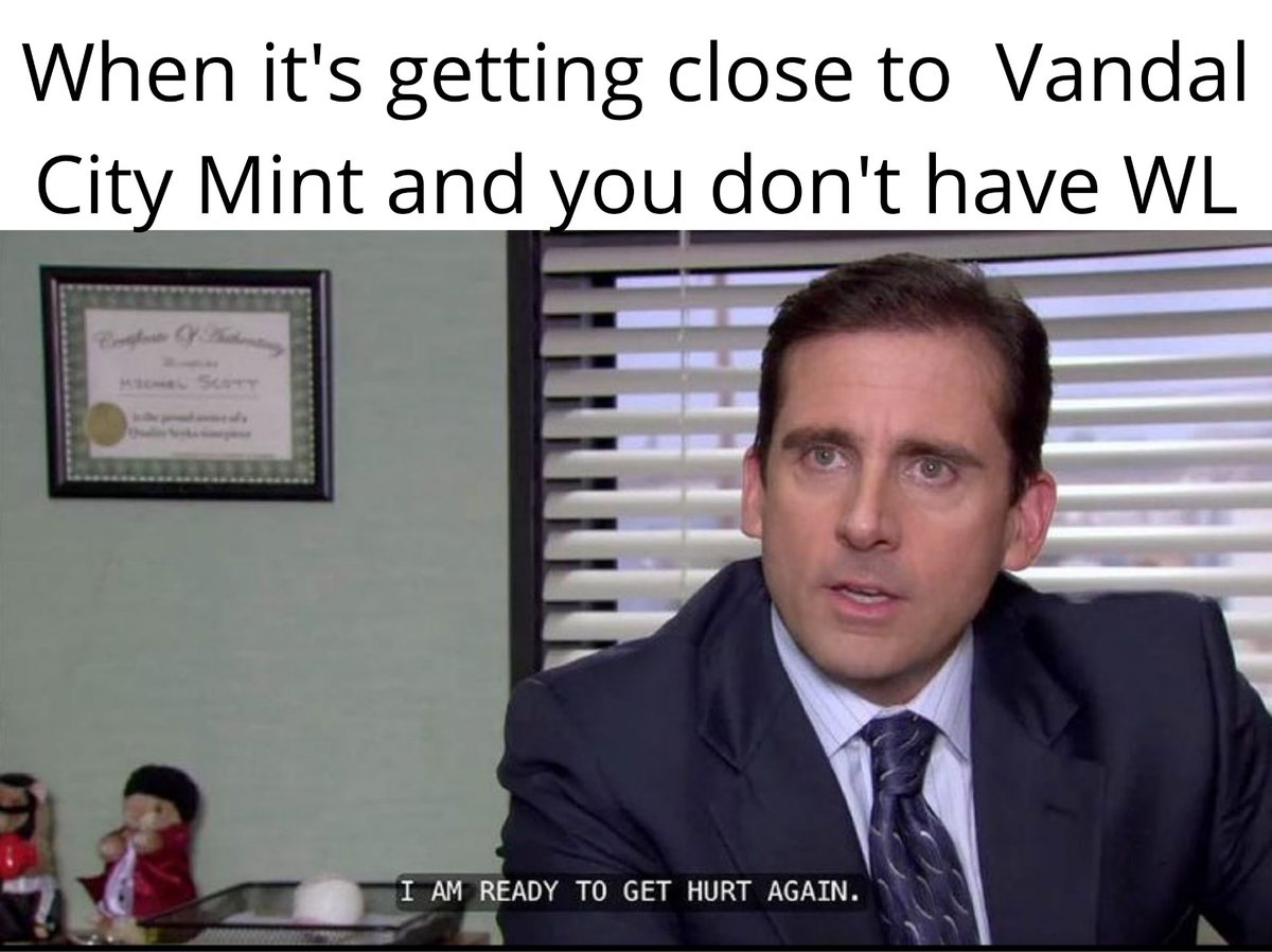 Gm gm we are one day closer to <a href="/VandalCityCorp/">VNDLS</a> Mint LFG 🔥🔥🔥 (Hopefully I get WL before then if not I'm locked and loaded for secondary🙌)