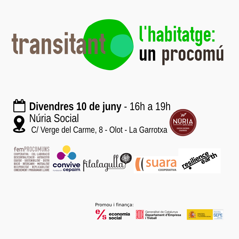 transitant_fP's tweet photo. L'habitatge com a procomú: 
🟣Garantir el dret i l’accés a un habitatge digne
🟣Adaptar l’habitatge i l’espai públic a les necessitats de les persones
🟣Promoure nous models d’habitatge
🟣Iniciatives comunitàries autogestionades 

Sessió oberta a tothom:
https://t.co/cFmkKIbGq0 https://t.co/w8EF8vXVDh