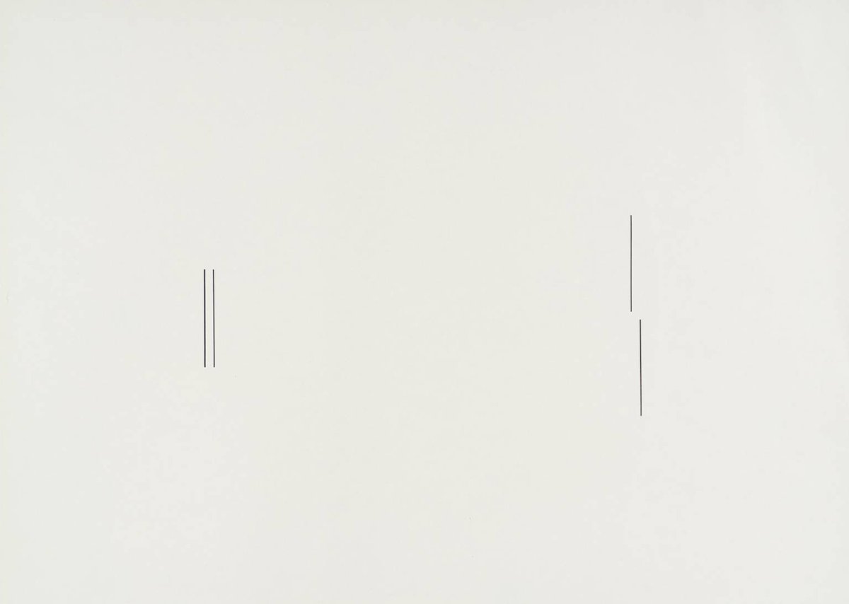 TateArtBot's tweet photo. Peter Downsbrough, 1. 4, 1973 #museumarchive #peterdownsbrough https://t.co/50WE3U4thq https://t.co/b9o0IVyTIt
