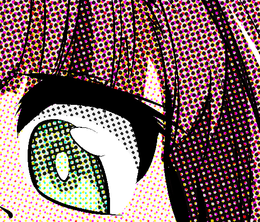 ズームするとレガシー印刷物 