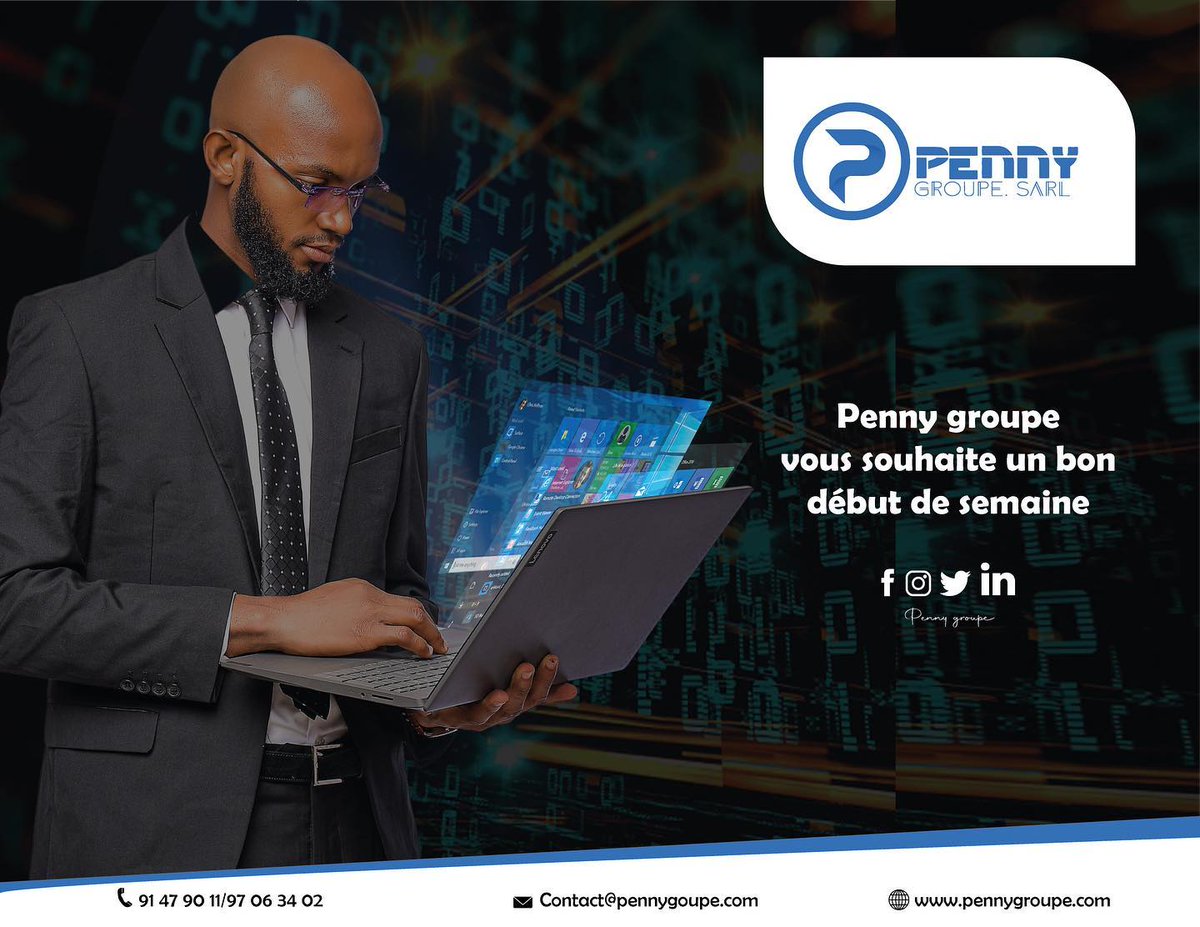 pennygroupe's tweet image. Chaque jour nous donnons du champs à nos ambitions, nous croyons en notre vision du numérique.
Excellente semaine à tous.
#Pennygroupe
#numeriquepourtous 
#construiredifferemment