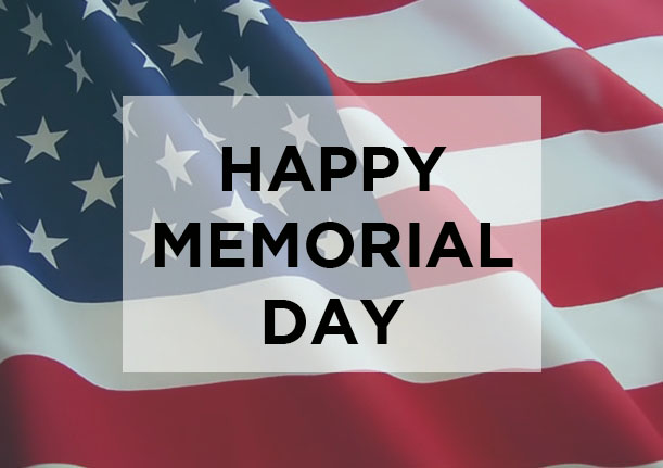This Memorial Day we honor those service men and women who paid the ultimate sacrifice. Thank you for serving our country. #MemorialDay