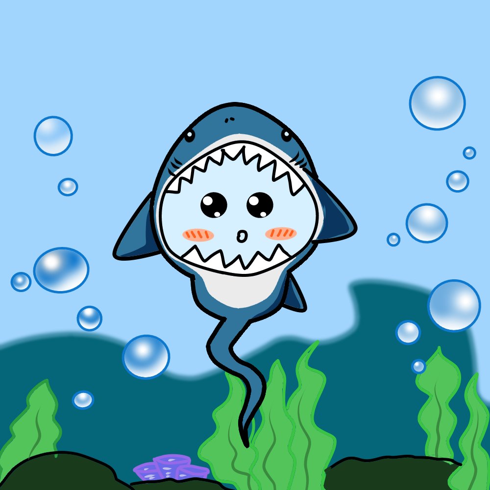 spermcrootNFT's tweet photo. Spermcroot has new item #58 spermcroot eaten by sharks

sperm 🍐🍐

#NFTCommunity 
▪ Handmade
▪ 1/1 Item
▪ No gas fee

Available at @opensea 
https://t.co/WkKVRN3ZSh

#nft #nftart #nftindonesia  #nfts #dropyournft #spermcroot #sharks https://t.co/bhHpGoDSjf
