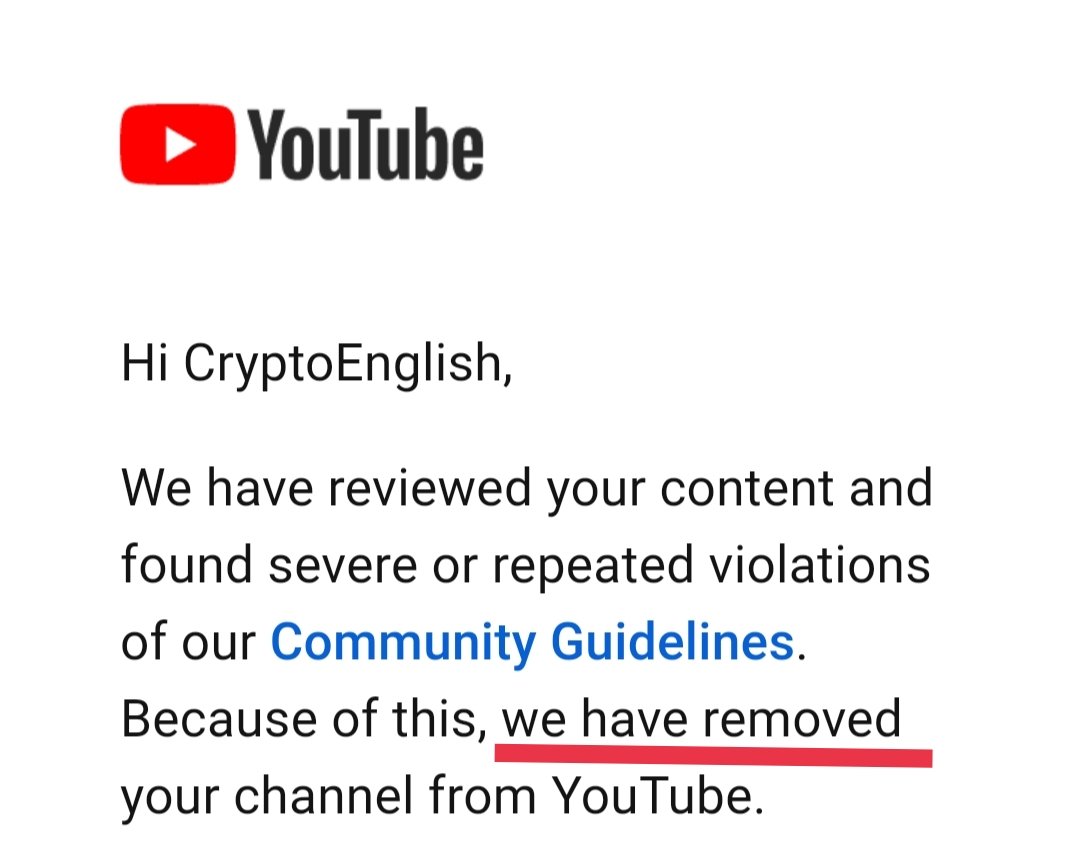 CryptoTeluguO's tweet photo. 🚨 @YouTube not again 😑

🚨🚨All my 3 youtube channels got suspended and removed

@YouTubeCreators
@YouTubeIndia

✳️Team kindly review my appeal and release my access.

Community kindly help me get back my account

❤️Support by Like, RT and share https://t.co/Gb9A5kbpHZ