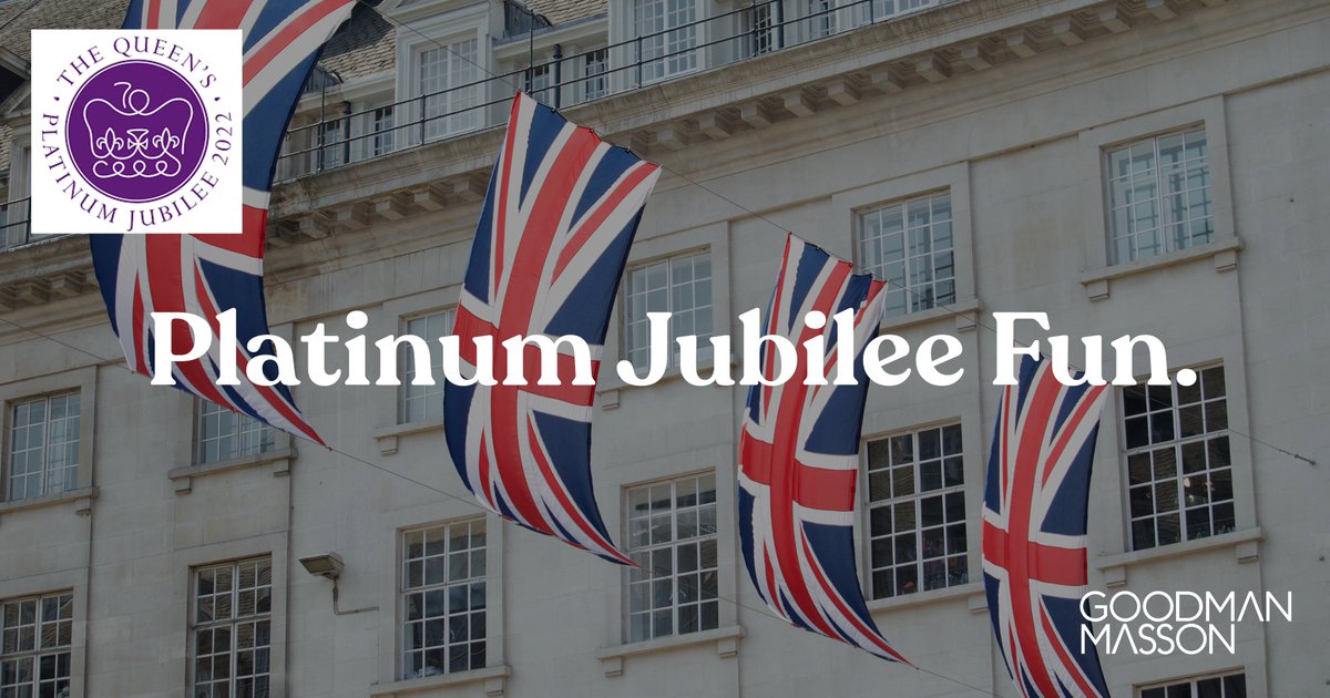 Guy Mark Hayward (@guyhayward1) on Twitter photo With the #JubileeWeekend rapidly approaching we thought we'd have some #Jubilee Fun in the office too 😊. Every day we will be posting a ‘Jubilee Game’ with plenty of #Prizes to be won. Great way to countdown to the long weekend! 😊
<a href="/goodman_masson/">Goodman Masson</a> #EmployeeExperience #funatwork With the #JubileeWeekend rapidly approaching we thought we'd have some #Jubilee Fun in the office too 😊. Every day we will be posting a ‘Jubilee Game’ with plenty of #Prizes to be won. Great way to countdown to the long weekend! 😊
<a href="/goodman_masson/">Goodman Masson</a> #EmployeeExperience #funatwork