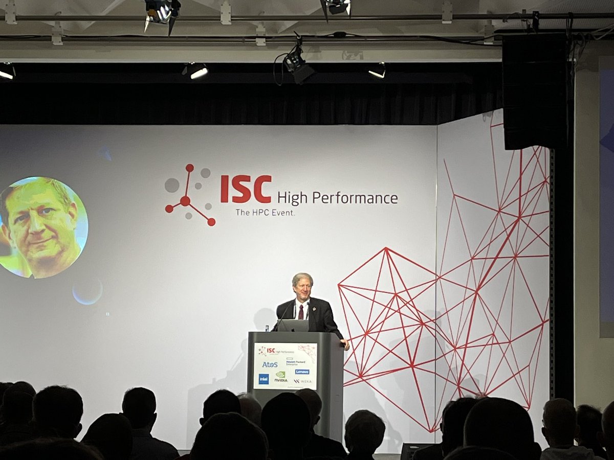 KAUST_ECRC's tweet image. “One Dongarra, many eras.” #ISC22 #HPC