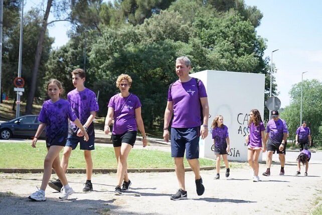 V Caminata Solidaria organizada por <a href="/egaracops/">Ègara Cops Walkers</a> en Can Perallada a beneficio de <a href="/FundacionDravet/">Fundación Síndrome de Dravet</a> y <a href="/curamsd/">Fundació MSD</a> 
Algunos de nuestros morados no faltaron a la cita 💜💜💜