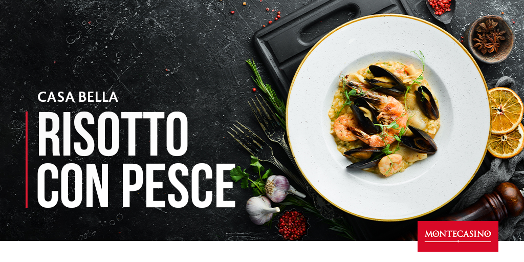 It’s a seafood feast at Casa Bella with their Risotto Con Pesce. 🍝 Enjoy prawns, mussels and calamari tubes in a cream Napoletana sauce, with a slight dash of chilli. Book your table today bit.ly/3f7bKOd