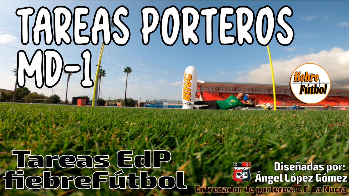 fiebrefutboles's tweet photo. ⚽️🧤Tareas EdP | Tareas MD-1
Nuevo vídeo de trabajo específico de porteros el día previo al partido. Tareas realizadas por @alentrenadorde1
Puedes ver el vídeo: https://t.co/Za4aVk8yuQ
#edp #entrenamiento #porteros #especifico https://t.co/dzbY9h3X23