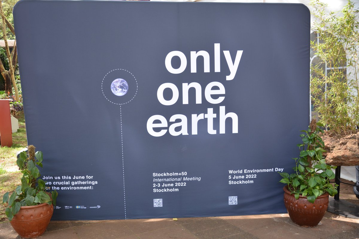 NemaKenya's tweet photo. In 1972, the theme for #WorldEnvironmentDay was #OnlyOneEarth. This is the same theme for this year's celebrations as the world reflects on the achievements in the protection of human environment #Stockholm50.

Earth is our only home, and humanity must safeguard it
#DuniaMoja https://t.co/aJ1P7dpkWr