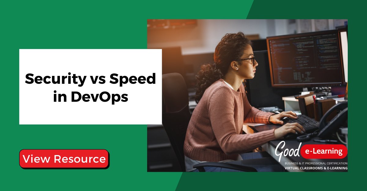goodelearning's tweet image. The focus on speed and efficiency in modern IT can lead to major problems within #DevOps teams and one of the biggest victims is often security. So what’s the answer? Find out here: bit.ly/3LCknOz

#DevOpsSRE #DevOpsEngineering #DevOpsEngineer #SRE @DEVOPSINST