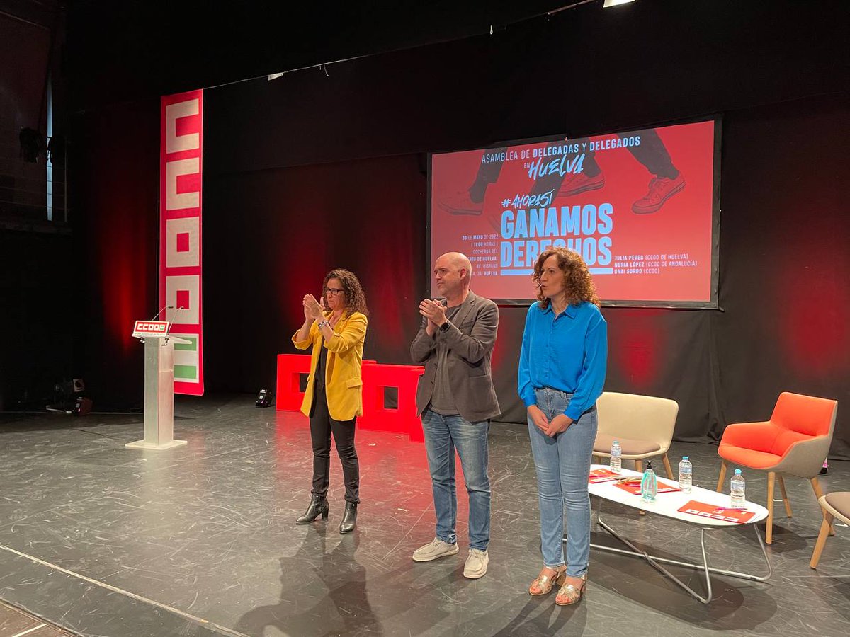 ccooandalucia's tweet photo. 🔴#AhoraSí | 📣Comenzamos la Asamblea de Delegadxs para abordar el impacto de la nueva reforma laboral en la provincia de #Huelva y en #Andalucia.

🍓Una provincia con un peso destacado de la actividad agraria y dónde ya se está notando la incidencia de esta reforma en el empleo https://t.co/V7POrWKQT9