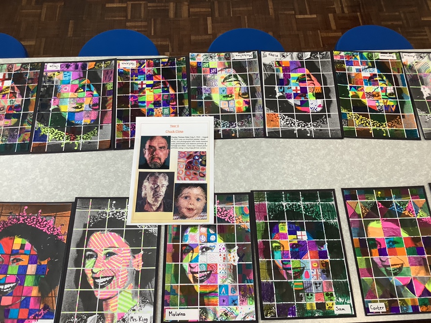 MrsFletcherYTP's tweet photo. (Part 2/3) Check out more of our artistic talents on show. @TrustVictorious @YewTreePrimSch https://t.co/T6fY37GnHM