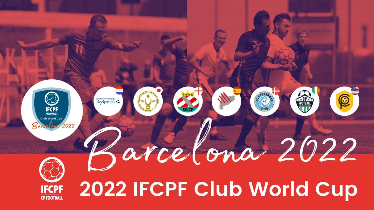 🔜 Long awaited Club World Cup ⚽️🏆

ℹ️ Find out more ➡️ ifcpf.com/news/long-awai…

🇳🇱 VV De Merino's | 🇯🇵 <a href="/esp_fc/">ESPERANZA--エスペランサ---</a>  | 🏴󠁧󠁢󠁥󠁮󠁧󠁿 South West CP United | 🇪🇸 <a href="/FECPC/">FECPC</a>  | 🇩🇰 FC Storebælt | 🇮🇪 <a href="/CPfootball_IRL/">CP Football Development Academy</a>  | 🇺🇸 <a href="/CPSoccerUS/">CP Soccer</a>