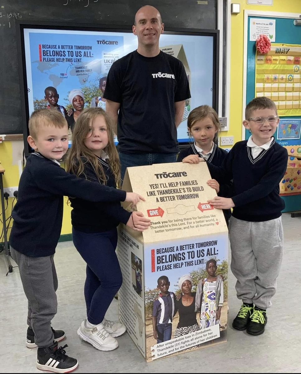 stannespsdee's tweet photo. We were delighted to welcome Mark McFaden from @trocaire to our assembly today. Mark spoke with the pupils about how the £426 that we raised during Lent would be used. 
Thank you everyone for your incredible generosity.

#stannesgivesback
#trocaire
#charitywork
#aschoolforall https://t.co/yner2AbzjT