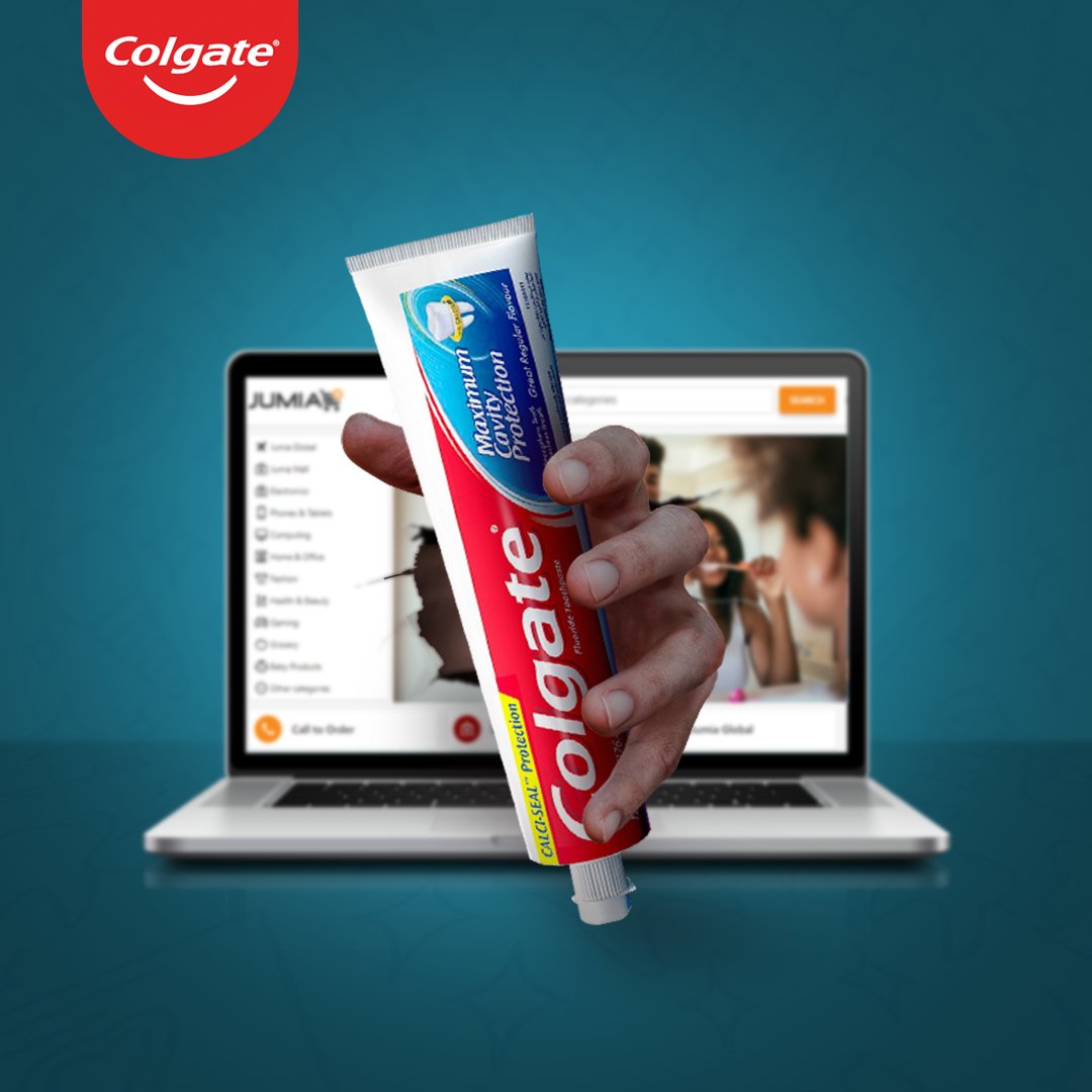 colgate_ng's tweet photo. Your fav toothpaste is up for grabs on Jumia with just one click on the link in bio.
#ColgateNigeria #maximumcavityprotection https://t.co/Pj8VvKfVwI