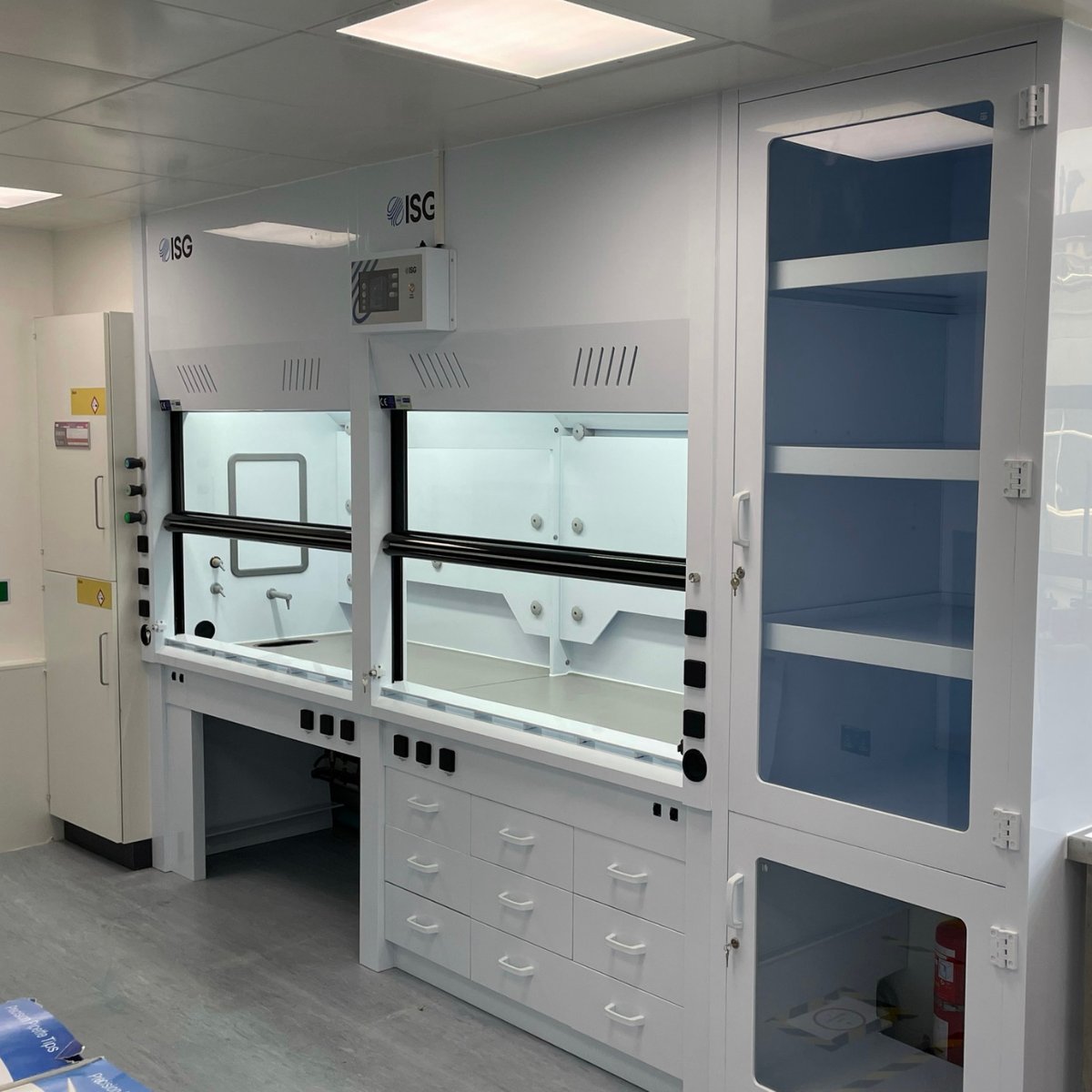 TionGlobal's tweet image. Last year, before ISG officially rebranded as TION Global, our installation engineers replaced a number of metal #FumeCupboards for a #Pharmaceutical client in Worthing. 💊

In addition to a specialist ducting solution with HEPA/carbon filtration on the outlet.

 #AirExtraction