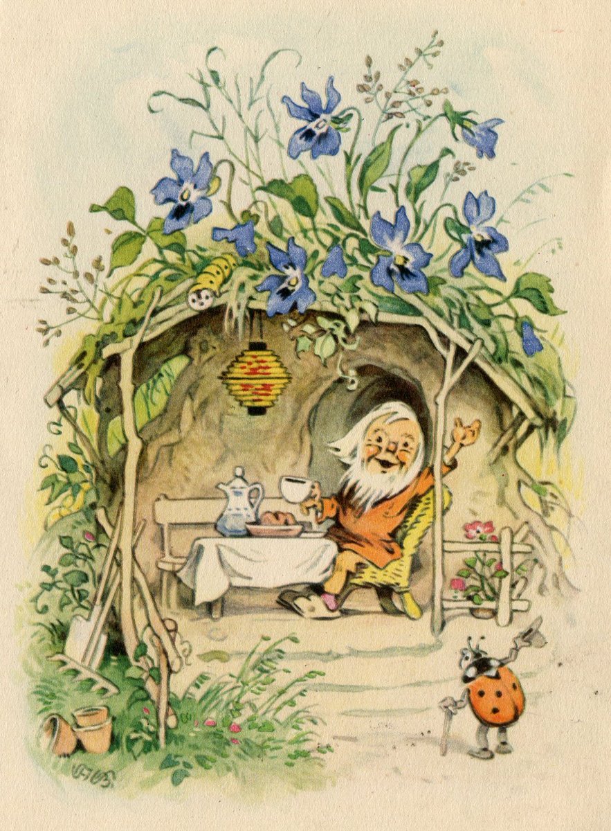 Иллюстрации к старинным детским книгам