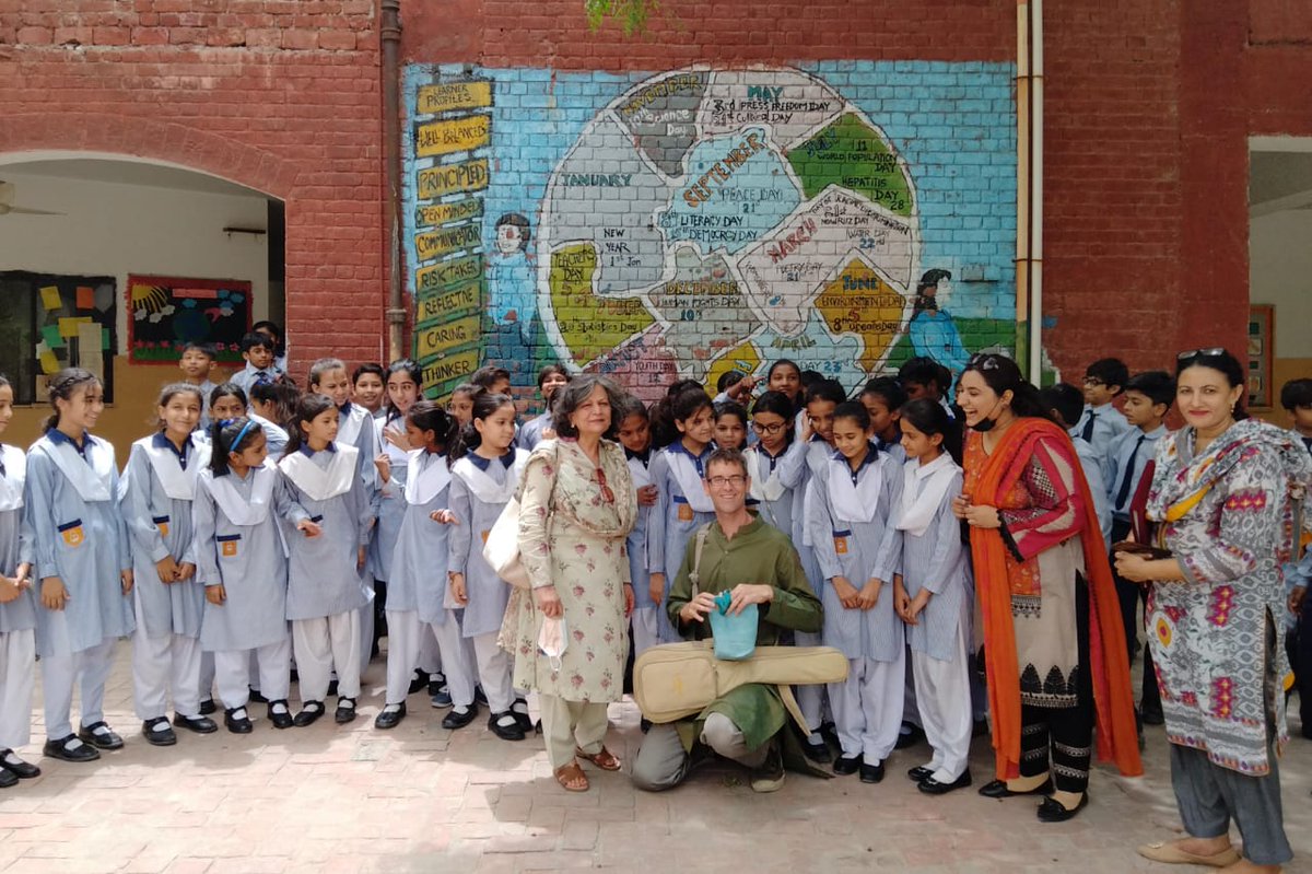 NagarSnpet's tweet photo. Daniel Mackler a psychotherapist and musician from New York City visited SNPET-HSSS and held a great music session with students and music teacher Aliya Rasheed; a classical vocal.
#ibpyp #ibpypschool #sanjannagarschool #beaconhouseschoolsystem #learningalliance https://t.co/hPIzicvqyb