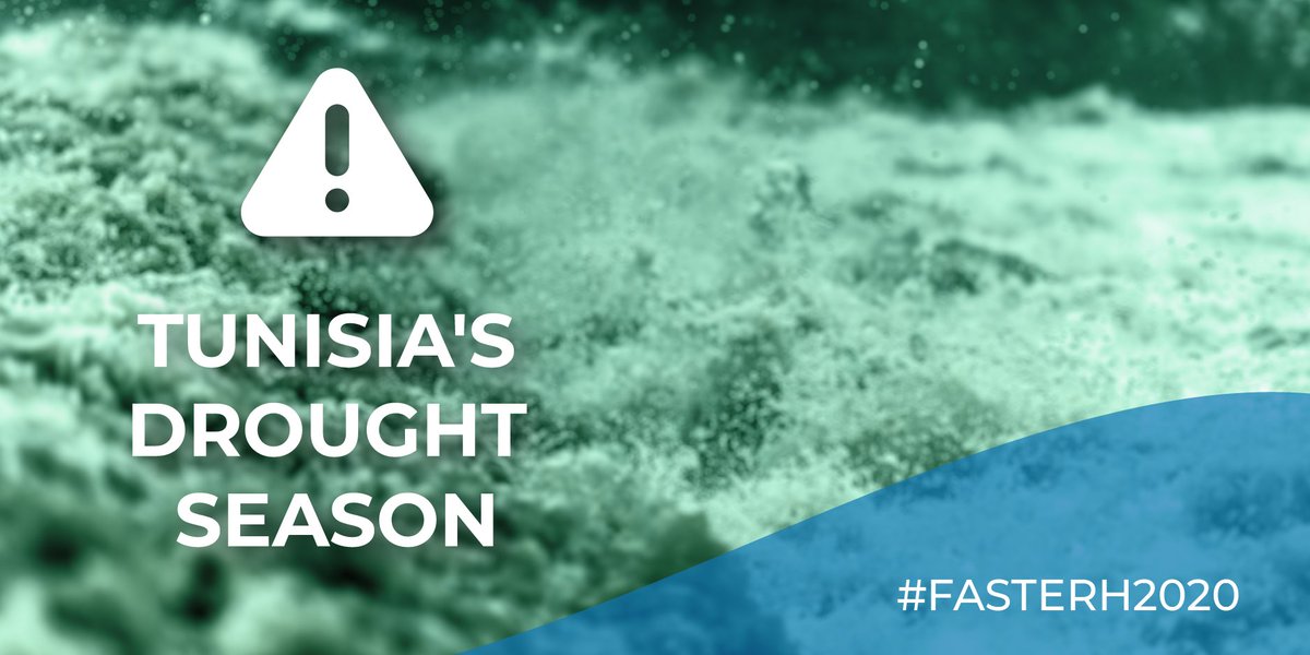 Every year Tunisia's drought season grows increasingly intense and destructive. 

Discover more in FASTER's "Atlas for Adaptation to Climate Change in Tunisian Agriculture."
➡️ bit.ly/3vWHqOq

#FASTERH2020 #ResearchExcellence #Environment