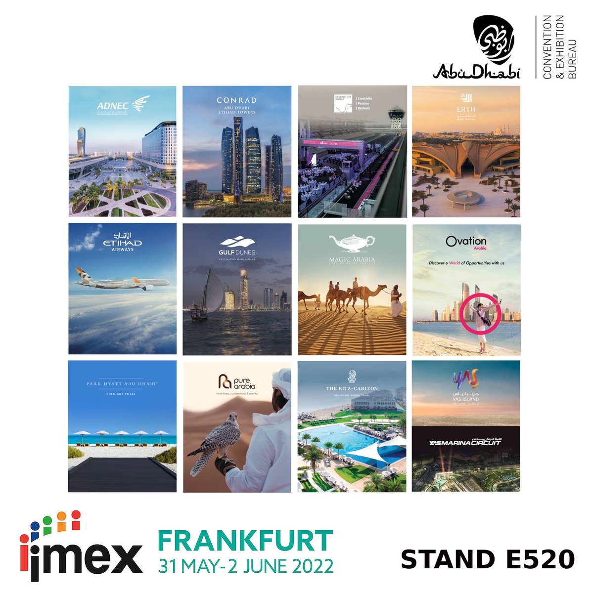 Keith Barron (@keith_barron) on Twitter photo Looking forward to #IMEXfrankfurt this week with team <a href="/AbuDhabiCB/">AD Convention & Exhibition Bureau</a> on Stand E520 | Come discover what Abu Dhabi has to offer like never before! #InAbuDhabi
#IMEX2022 #IMEX #ADCEB Looking forward to #IMEXfrankfurt this week with team <a href="/AbuDhabiCB/">AD Convention & Exhibition Bureau</a> on Stand E520 | Come discover what Abu Dhabi has to offer like never before! #InAbuDhabi
#IMEX2022 #IMEX #ADCEB