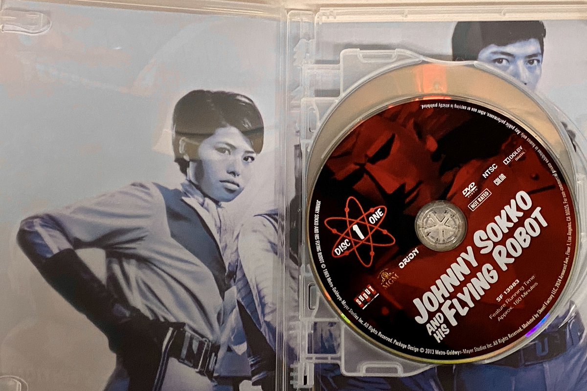 shinichiwakasa's tweet photo. Johnny Sokko and his Flying Robot
はジャイアントロボの英題
DVDをゲット✨
アメリカの同業者にもファンが多いんだよね https://t.co/iVaf793D1N