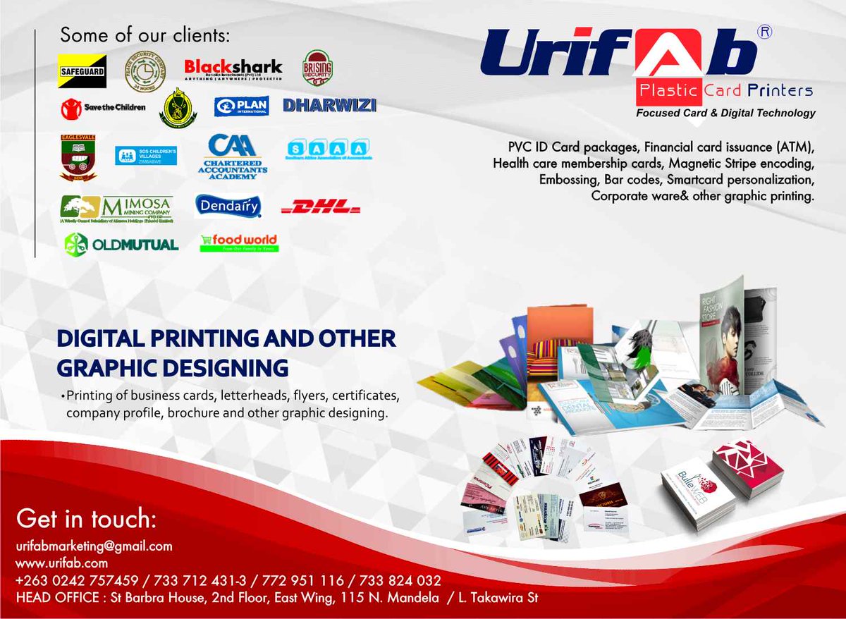 Urifab Plastic Cards (@urifabprinters) on Twitter photo 