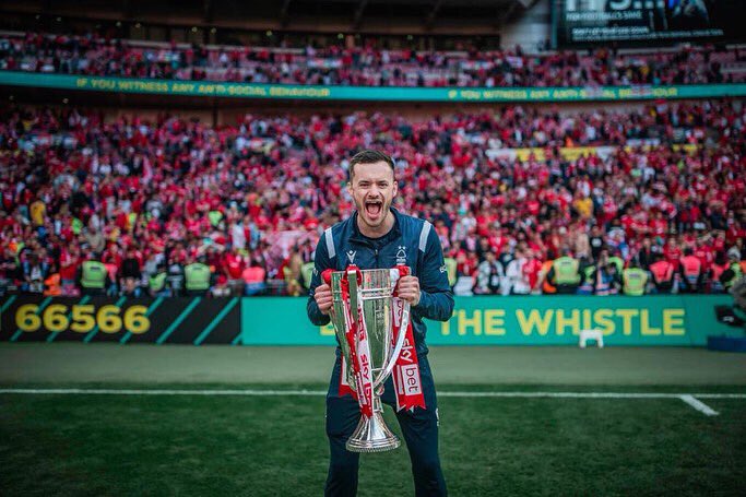 TomCorden23's tweet photo. All the sacrifices the long hours, days, weeks and months all worth it for days like this! Unbelievable day, unbelievable people, unbelievable memories! See you next season @premierleague 👀😍🙌🏻 #NFFC https://t.co/IOlthh2y3r