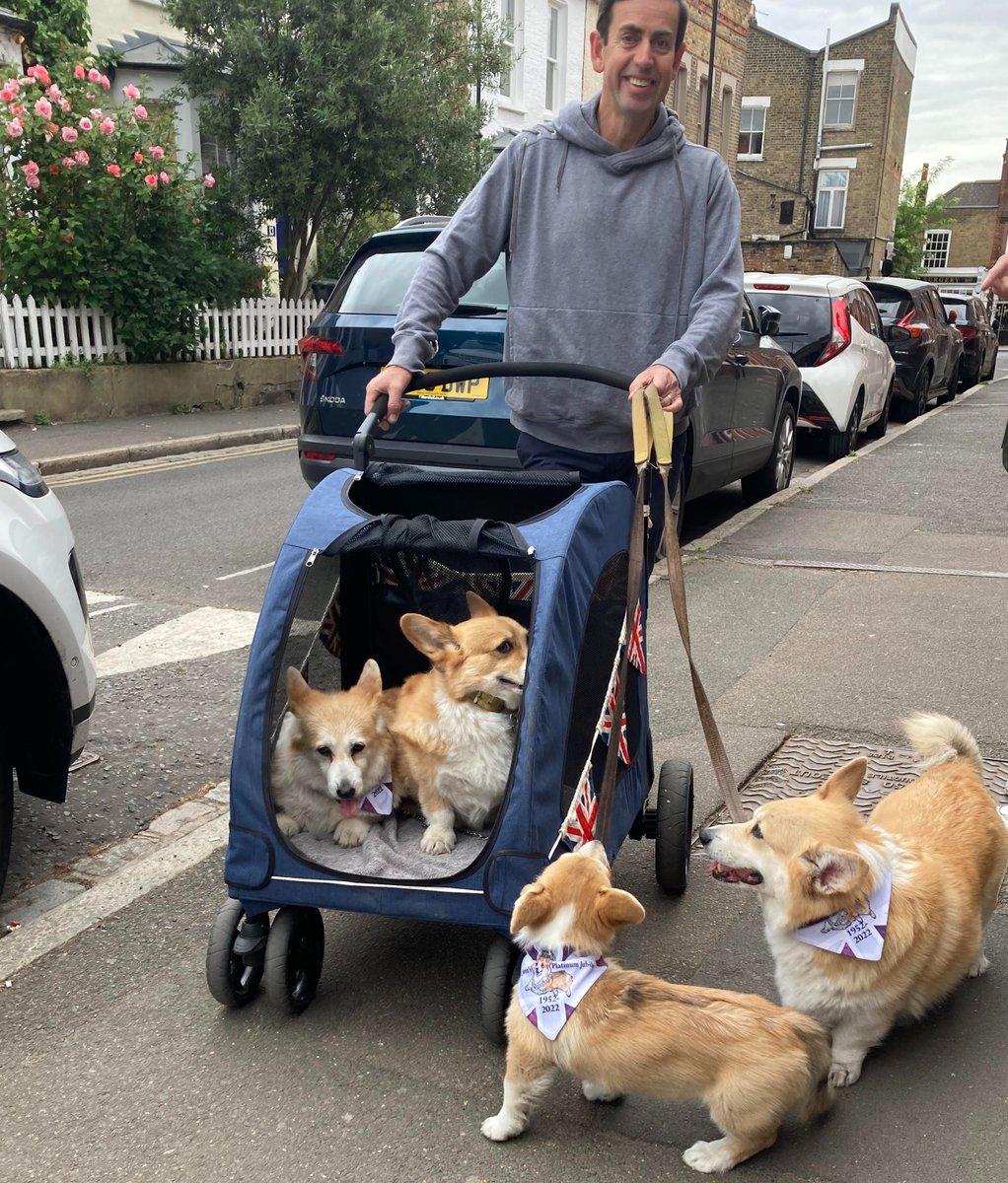 hackneylibs's tweet photo. Tristan, Sebastian and their brothers are excited for the Platinum Jubilee #platinumjubilee #hackneylibs https://t.co/jx5pIsXm65