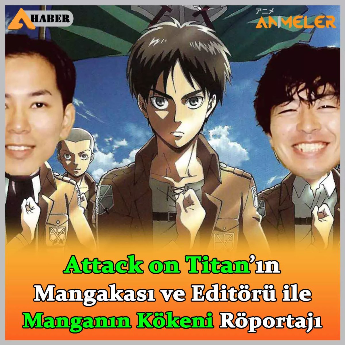 Attack on Titan'ın Mangakası Hajime İsayama ve Editörü Shintarou Kawakubo İle Serinin Kökenine Doğru Bir Sohbet
Okumak için 👉👉 animeler.net